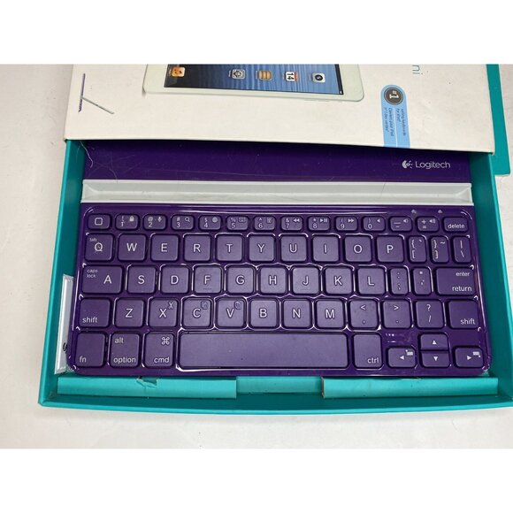 Logitech Ultrathin Keyboard iPad Mini Unused Open Box Incomplete - Picture 5 of 9
